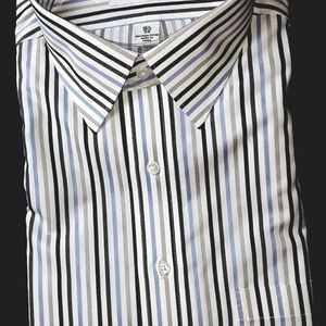 New Daniel Cremieux Striped Dress Shirt